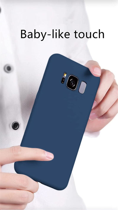 Silicone Case for Samsung Galaxy S8 Plus - Blue