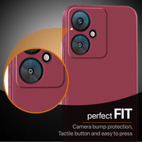 Silicone Case for Xiaomi Redmi 13C - Burgundy