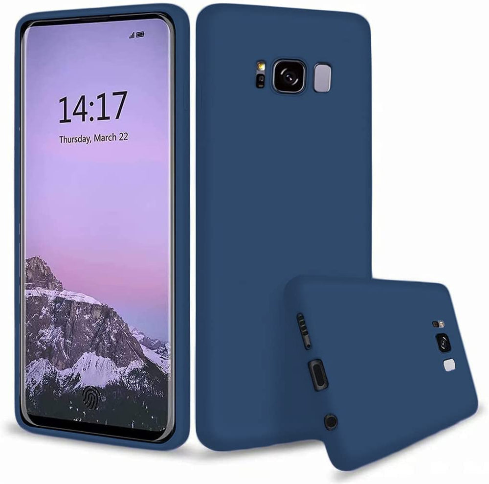 Silicone Case for Samsung Galaxy S8 Plus - Blue