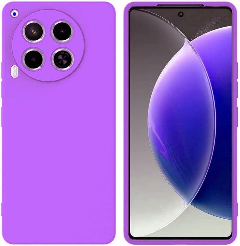 Silicone Case for Tecno Camon 30s - Purple