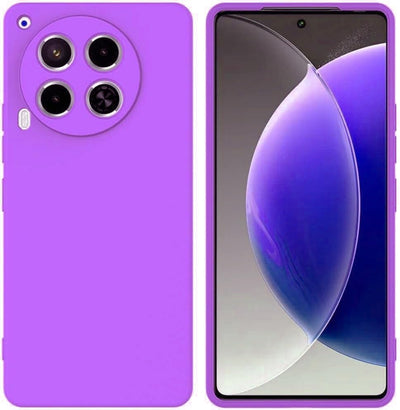 Silicone Case for Tecno Camon 30s - Purple