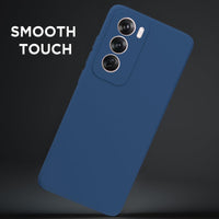 Silicone Case for OPPO Reno 12 - Blue