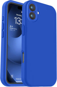 Silicone Case for Apple iPhone 16 Plus - Blue