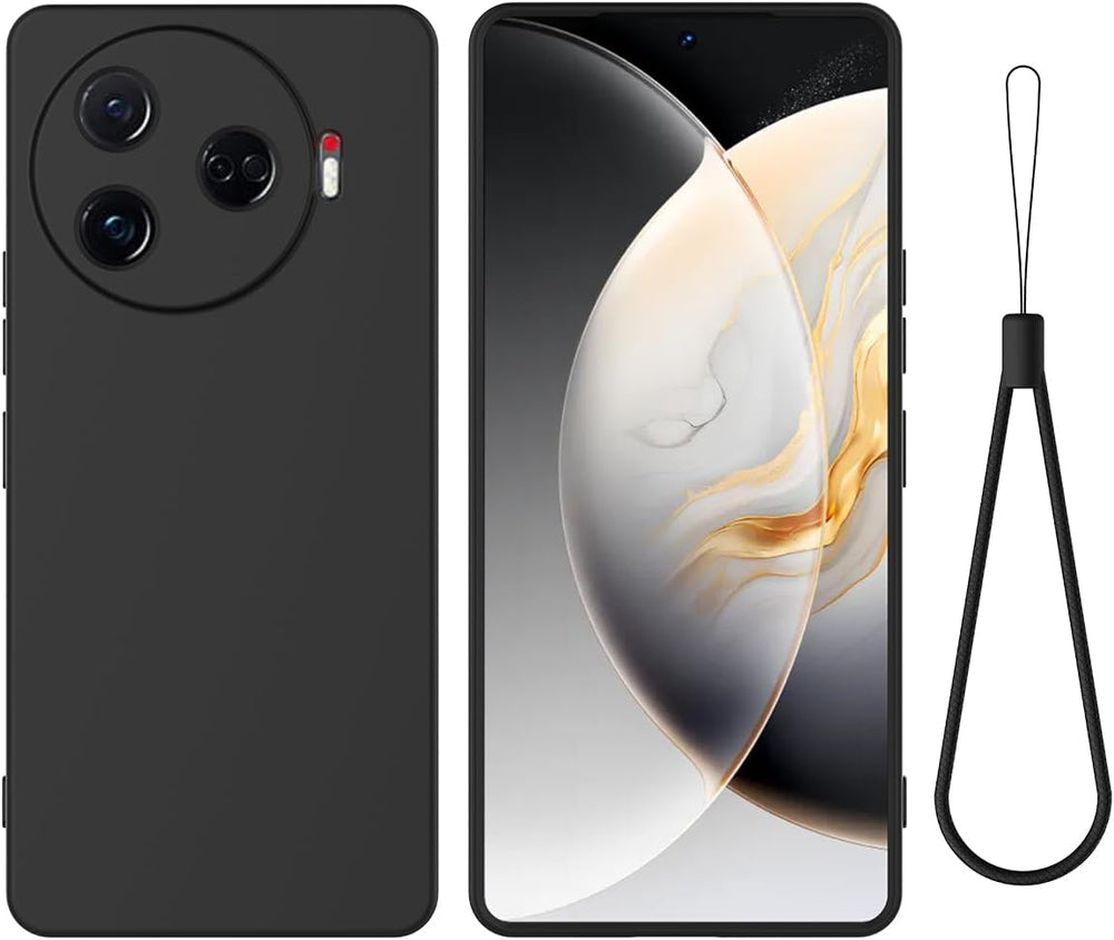 Silicone Case for Infinix Hot 8 - Black