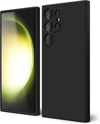 Silicone Case for Samsung Galaxy S23 Ultra - Black