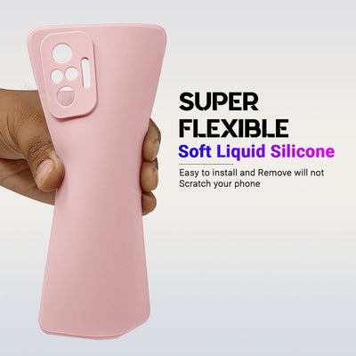 Silicone Case for Xiaomi Redmi Note 10 Pro - Pink