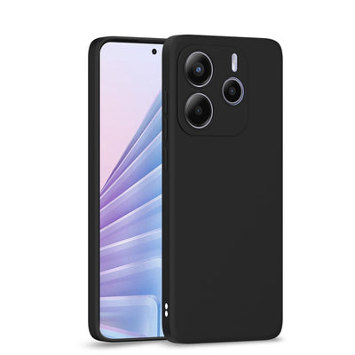 Silicone Case for Xiaomi Redmi Note 14 - Black