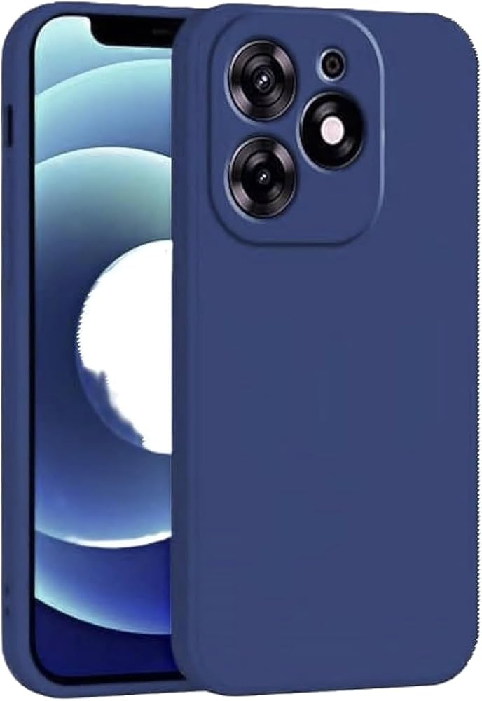 Silicone Case for Infinix Hot 40i - Burgundy