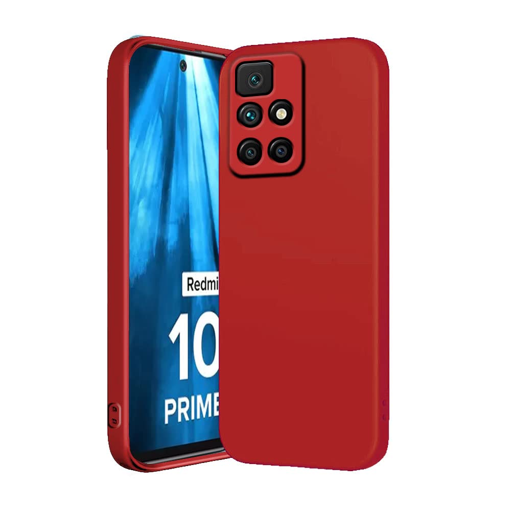 Silicone Case for Xiaomi Redmi 10 - Burgundy