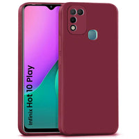 Silicone Case for Infinix Smart 10 - Black