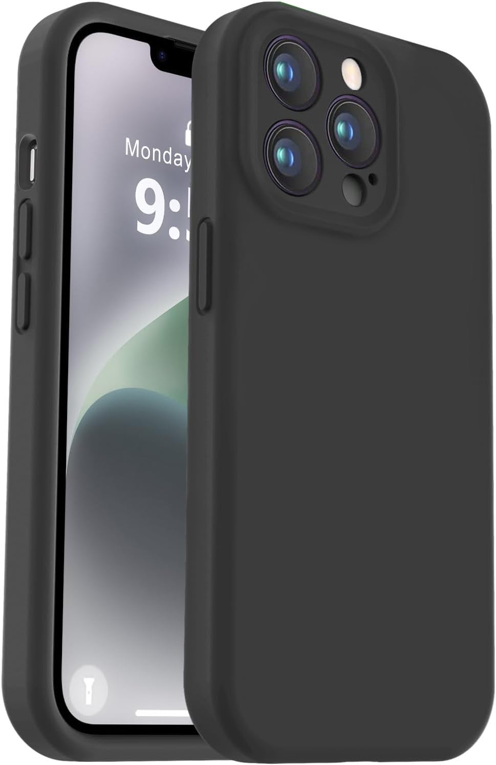 Silicone Case for Apple iPhone 15 Pro - Black