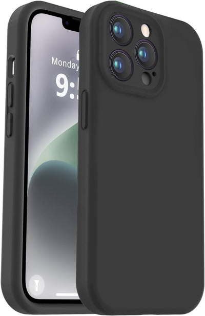 Silicone Case for Apple iPhone 16 Pro Max - Black