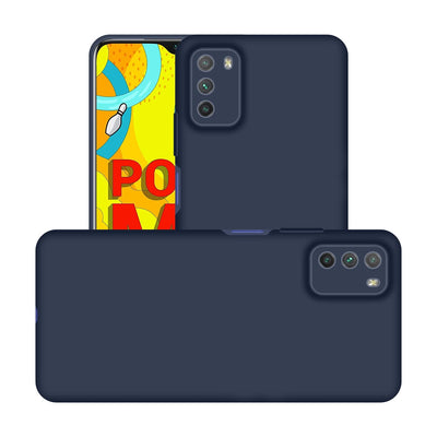Silicone Case for Xiaomi Redmi 9T - Blue