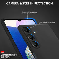Silicone Case for Samsung Galaxy A34 - Black