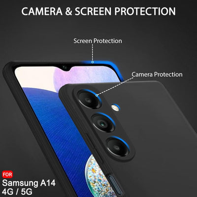 Silicone Case for Samsung Galaxy A56 - Black