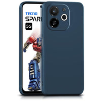 Silicone Case for Tecno Pop 9 - Blue
