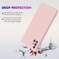 Silicone Case for Samsung Galaxy A51 - Beige