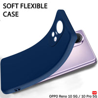 Silicone Case for OPPO Reno 10 - Blue