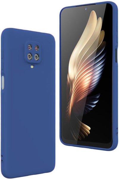 Silicone Case for Xiaomi Redmi Note 9 Pro - Blue