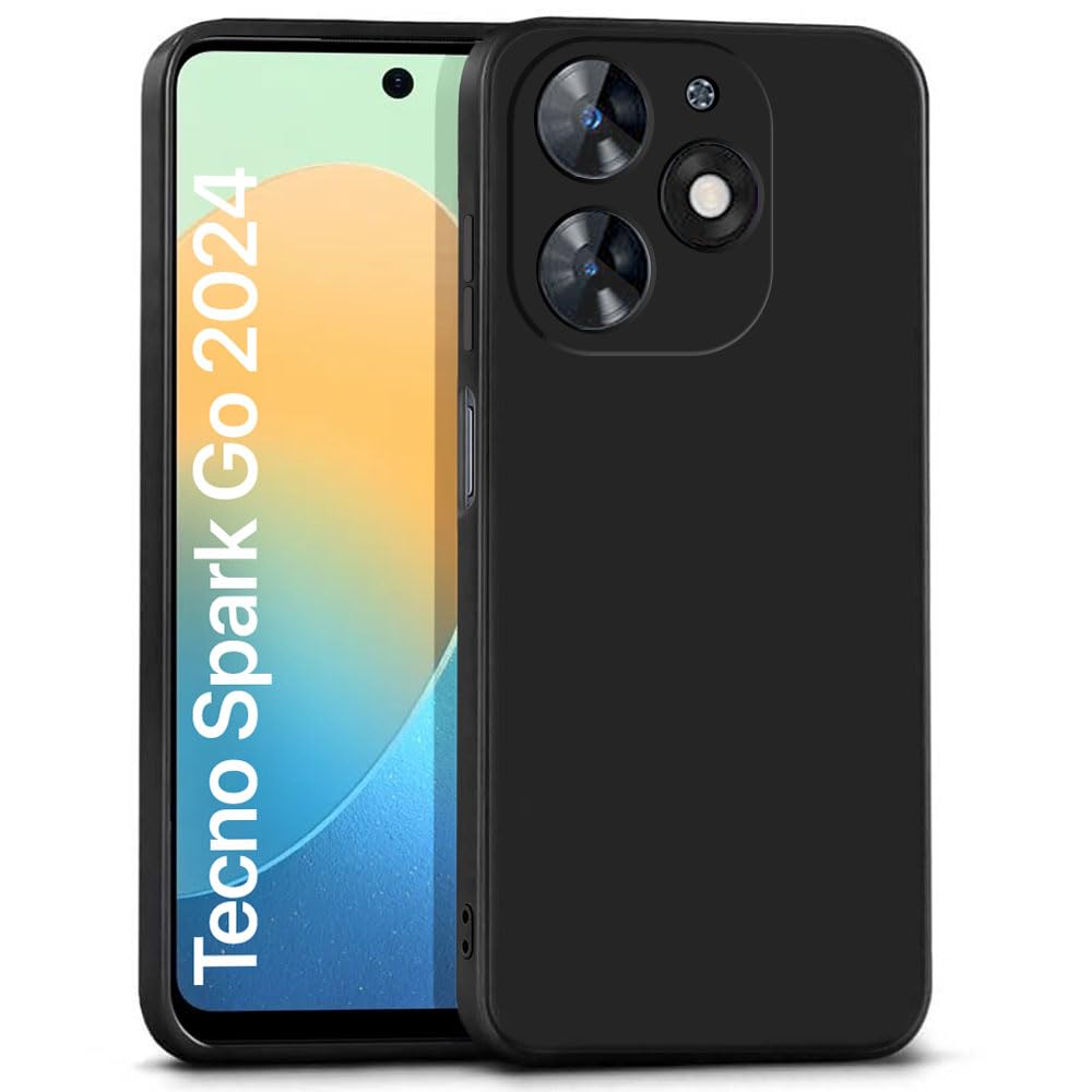 Silicone Case for Infinix Note 40 Pro - Black