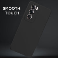 Silicone Case for OPPO Reno 12 - Black