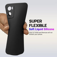 Silicone Case for OPPO A77 - Black