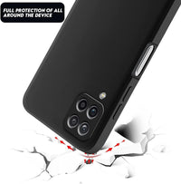 Silicone Case for Samsung Galaxy A12 - Black