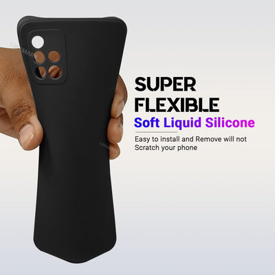 Silicone Case for Samsung Galaxy A51 - Black