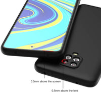 Silicone Case for Xiaomi Redmi Note 9S - Black