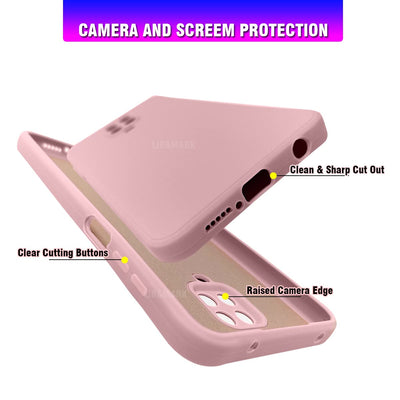 Silicone Case for Xiaomi Redmi Note 9 Pro - Pink