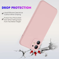 Silicone Case for Apple iPhone 12 - Beige