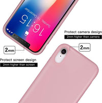 Silicone Case for Apple iPhone XR - Pink