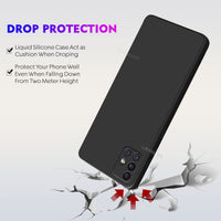 Silicone Case for Samsung Galaxy A51 - Black