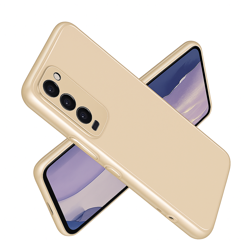 Silicone Case for TECNO Camon 18 - Beige