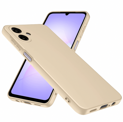 Silicone Case for Samsung Galaxy A07 - Beige