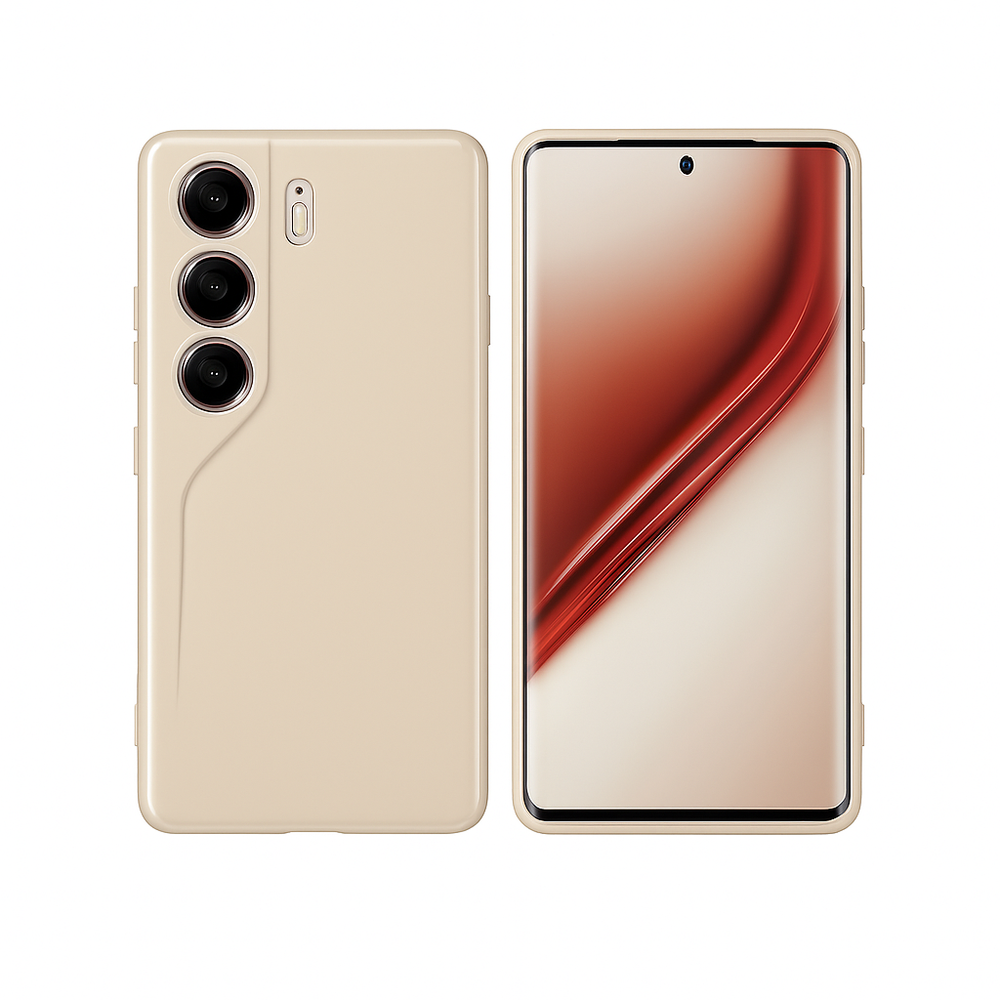 Silicone Case for TECNO Camon 40 - Beige