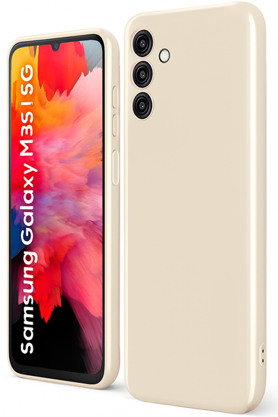 Silicone Case for Samsung Galaxy A16 - Beige