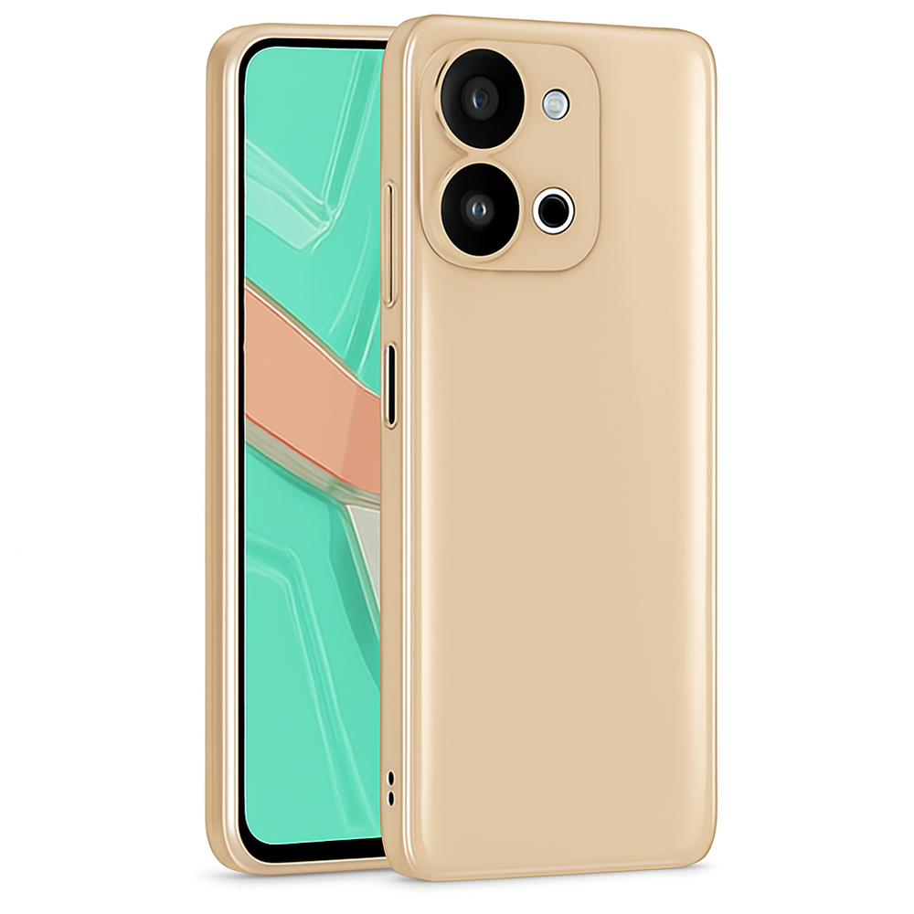 Silicone Case for vivo Y28 - Beige