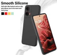 Silicone Case for Motorola Moto G35 5G - Black