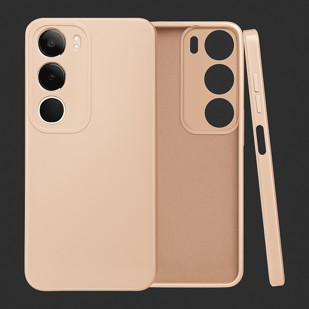 Silicone Case for vivo Y29 - Beige