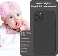 Silicone Case for Apple iPhone 11 Pro Max - Black