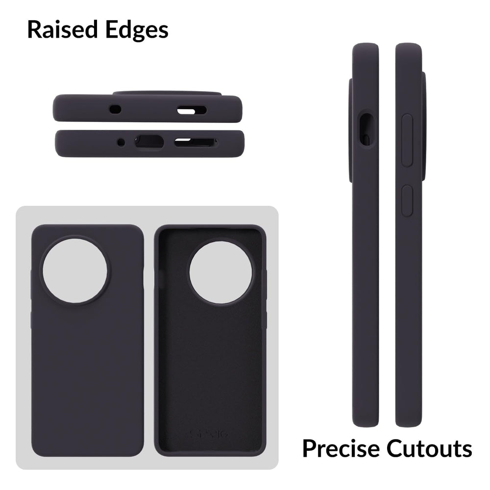 Silicone Case for OnePlus 7T Pro - Black