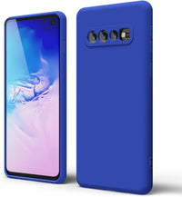 Silicone Case for Samsung Galaxy S10 Plus - Blue