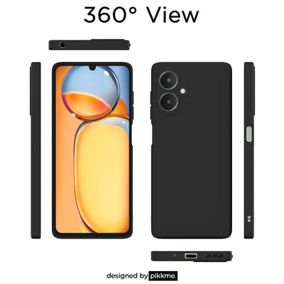 Silicone Case for Xiaomi Redmi 13C - Black