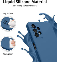 Silicone Case for Samsung Galaxy A13 - Blue