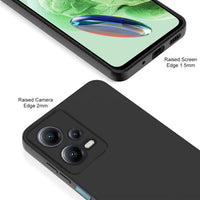 Silicone Case for Xiaomi Redmi Note 12 Pro 5G - Black