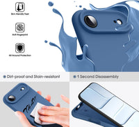 Silicone Case for Apple iPhone 17 Air - Blue