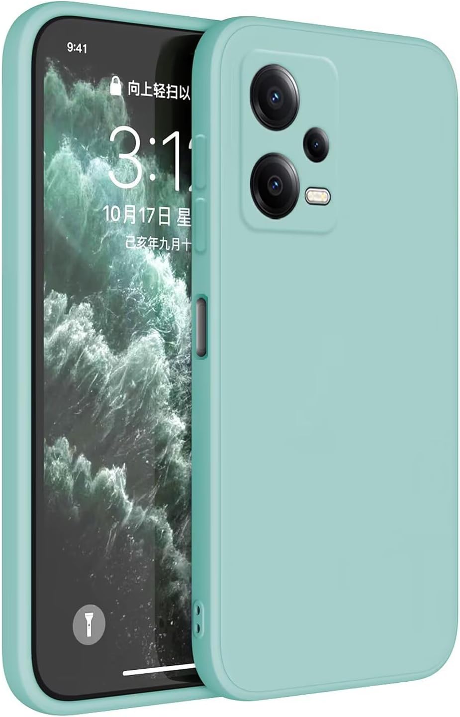 Silicone Case for Xiaomi Redmi Note 12 Pro 5G - Blue