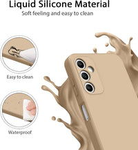 Silicone Case for Samsung Galaxy A26 - Beige