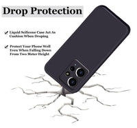 Silicone Case for Xiaomi Redmi 12 - Black
